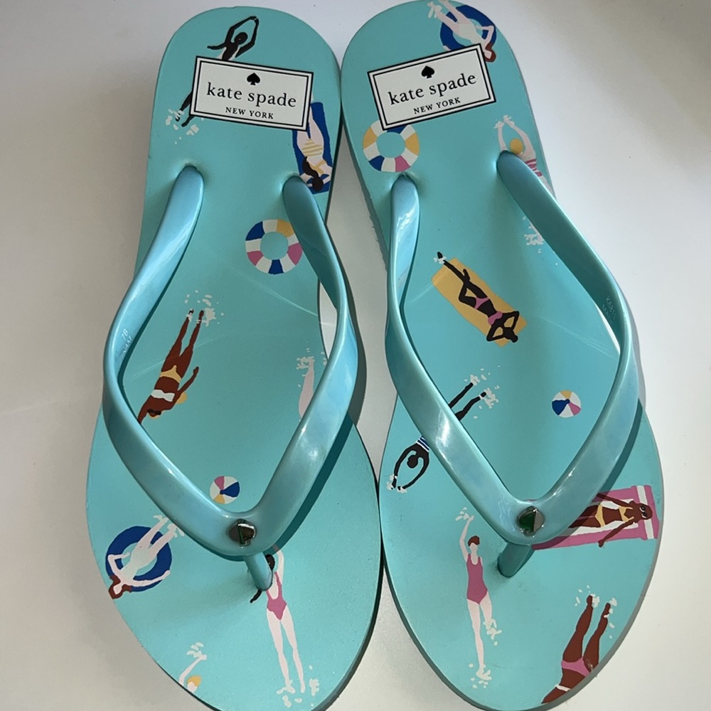Women’s Kate Spade size 7 to 8 flip-flops
